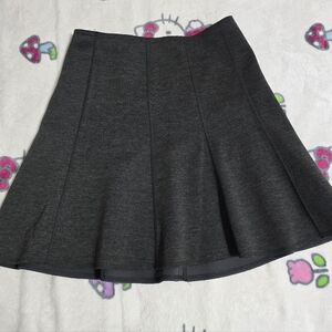 Ann Taylor Charcoal A-Line Skirt